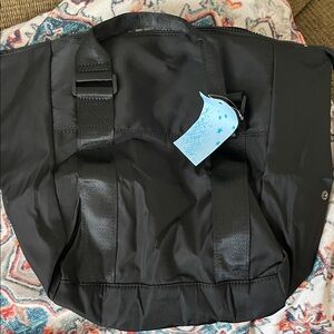 Black Men’s Tote Bag - Sleek Everyday Carry